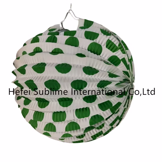 Festival Wedding Party Decoration Quality Chinese Supplier Watermelon Accordion Paper Lantern