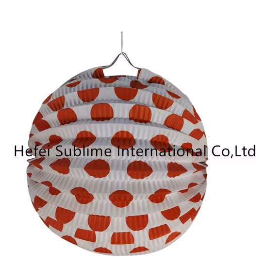 Festival Wedding Party Decoration Quality Chinese Supplier Watermelon Accordion Paper Lantern