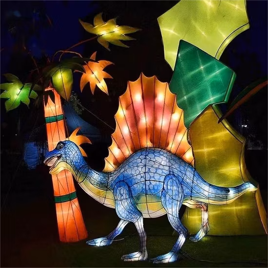 Lanterna decorativa con luci a LED per festival colto classico cinese